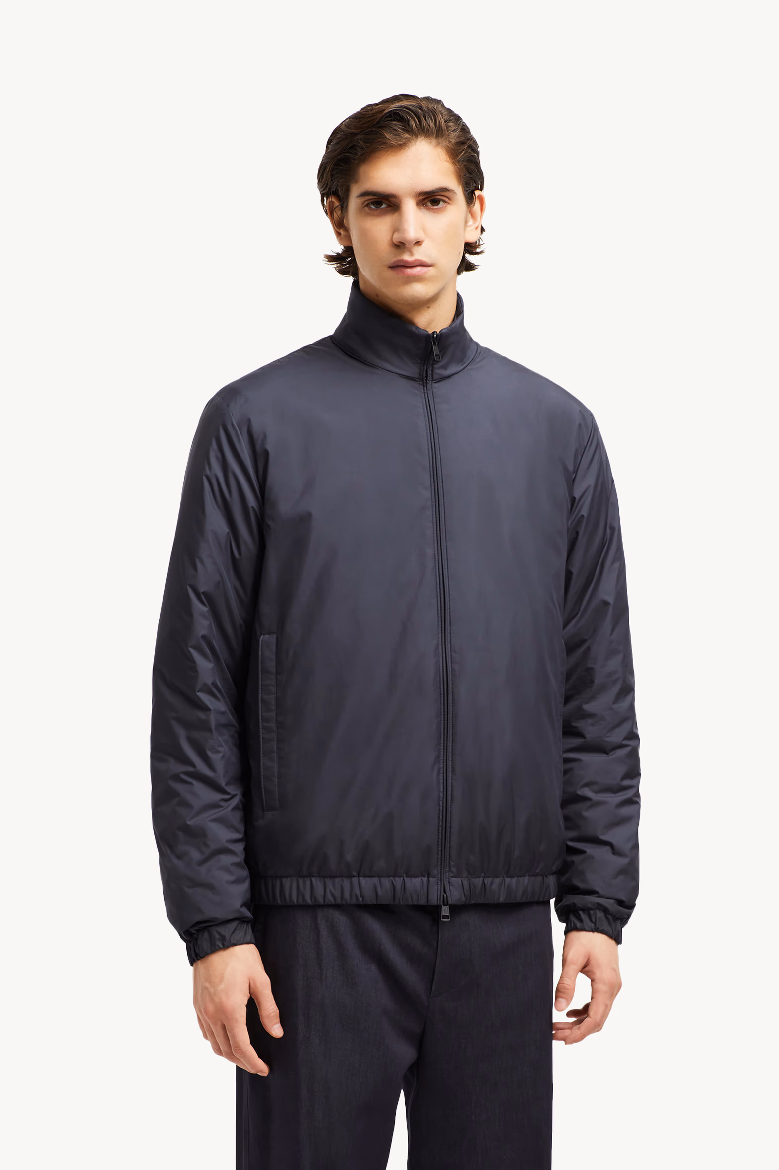 Plumífero corto Berre Hombre Azul oscuro Moncler 3